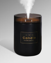 Load image into Gallery viewer, 280ML Ultrasonic Air Humidifier Candle Romantic Soft Light USB Essential Oil Diffuser Car  Aroma Mist Maker
