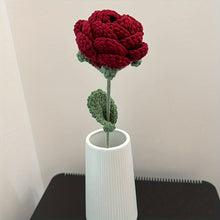 Load image into Gallery viewer, 1pc Artificial Flower, Living Room Decoration, Table Rose, Single Bouquet, Wedding Fake Flower, Dried Flower Ornament, High-End Floral Arrangement Decor
