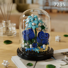 Load image into Gallery viewer, DIY Flower Building Blocks Set - Romantic Proposal Decor, Desktop Ornament &amp; Puzzle Toy, Perfect Birthday Gift Ramadan Mubarak
