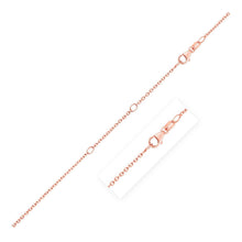 Load image into Gallery viewer, Double Extendable Cable Chain in 14k Rose Gold (1.2mm)
