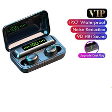 Load image into Gallery viewer, STEVVEX TWS Bluetooth 5.0 Earphones 2200mAh Charging Box Wireless Headphone 9D Stereo Sports Waterproof Earbuds Headsets With Microphone
