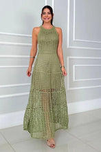 Load image into Gallery viewer, Long Sleeveless Cutout Maxi Dress Chic &amp; Flowy Summer Style Comfortable Dress For Summer
