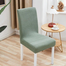 Load image into Gallery viewer, Chair Cover Polyester Fiber Elastic Stool Cover Hotel Restaurant Chair Antifouling Cover  Washable Spandex Kitchen Chair Covers for Dining Room Christmas Decoration Holiday Party Protector for Kitchen
