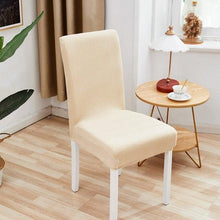 Load image into Gallery viewer, Chair Cover Polyester Fiber Elastic Stool Cover Hotel Restaurant Chair Antifouling Cover  Washable Spandex Kitchen Chair Covers for Dining Room Christmas Decoration Holiday Party Protector for Kitchen
