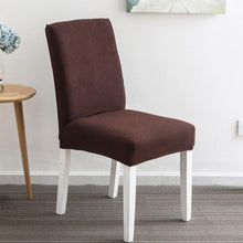 Load image into Gallery viewer, Chair Cover Polyester Fiber Elastic Stool Cover Hotel Restaurant Chair Antifouling Cover  Washable Spandex Kitchen Chair Covers for Dining Room Christmas Decoration Holiday Party Protector for Kitchen
