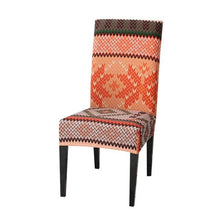 Load image into Gallery viewer, Chair Cover Simple Home  Printed Chair Cover Household Thickened Fleece Chair Cover Universal KitchenDining Chair Cover Spandex tretch Removable Washable Dining Room Chair Protector Slipcovers/Home Decor Dining Room Seat Cover
