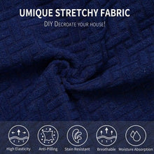 Load image into Gallery viewer, Chair Seat Covers for Dining Room Removable Washable Anti-Dust Seat Protector Removable Dining  Seat Cover And Dining Chair Covers Stretch Seat Cushion Slipcover for Dining Room Kitchen Chairs
