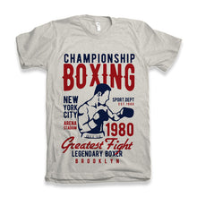Load image into Gallery viewer, Championship Boxing Men's Bamboo Viscose/Organic Cotton Short Sleeve Graphic T-Shirt
