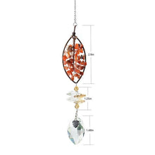 Load image into Gallery viewer, Chandelier Crystals Ball Prism Pendant Maker Sun Catcher Crystal Rainbow Maker Drops Hang for Window Home Decor Car Charms Hanging  Wind Chimes Hanging Ornament Garden Decor
