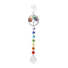 Load image into Gallery viewer, Chandelier Crystals Ball Prism Pendant Maker Sun Catcher Crystal Rainbow Maker Drops Hang for Window Home Decor Car Charms Hanging  Wind Chimes Hanging Ornament Garden Decor
