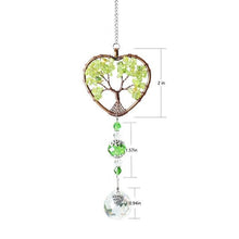 Load image into Gallery viewer, Chandelier Crystals Ball Prism Pendant Maker Sun Catcher Crystal Rainbow Maker Drops Hang for Window Home Decor Car Charms Hanging  Wind Chimes Hanging Ornament Garden Decor
