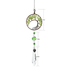Load image into Gallery viewer, Chandelier Crystals Ball Prism Pendant Maker Sun Catcher Crystal Rainbow Maker Drops Hang for Window Home Decor Car Charms Hanging  Wind Chimes Hanging Ornament Garden Decor
