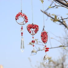 Load image into Gallery viewer, Chandelier Crystals Ball Prism Pendant Maker Sun Catcher Crystal Rainbow Maker Drops Hang for Window Home Decor Car Charms Hanging  Wind Chimes Hanging Ornament Garden Decor
