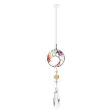 Load image into Gallery viewer, Chandelier Crystals Ball Prism Pendant Maker Sun Catcher Crystal Rainbow Maker Drops Hang for Window Home Decor Car Charms Hanging  Wind Chimes Hanging Ornament Garden Decor
