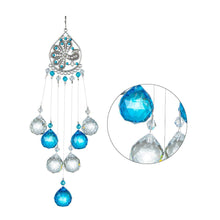 Load image into Gallery viewer, Chandelier Wind Chimes Crystal Prisms Hanging Sun Catcher Beads Chain Sphere Chandelier Lamps Light Pendant for Christmas Day Wedding Plants Cars Window Décor Rainbow  Window Curtains Pendant Home Decor Gifts
