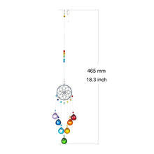 Load image into Gallery viewer, Chandelier Wind Chimes Crystal Prisms Hanging Sun Catcher Beads Chain Sphere Chandelier Lamps Light Pendant for Christmas Day Wedding Plants Cars Window Décor Rainbow  Window Curtains Pendant Home Decor Gifts
