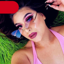 Load image into Gallery viewer, Charming Butterfly Sunglasses Women Luxury Design Glasses Women Summer Oversized Anti-reflective Eyeglasses Women Cool Fashion Trendy Sunglasses
