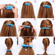 Load image into Gallery viewer, Charming French Style 1pcs Women Girls Sponge Hair Braider Plait Hair Twist Braiding Tool Hair Styling Tools Small And Easy to Carry Hair Accessories
