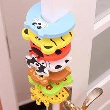 Load image into Gallery viewer, Child Safety Protection Baby Safety Cute Animal Security Card Door Stopper Baby Newborn Care Child Lock Protection From Children
