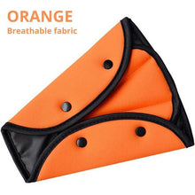 Load image into Gallery viewer, Child Seat Belt Adjustment Holder Car Anti-Neck Neck Baby Shoulder Cover Seat Belt Car Safe Seat Belt Cover Soft Adjustable Children Safety Belt Fixer Triangle Anti-ledge For Child Neck Protection Belts Seat Positioner Child Seatbelt for Kids Safety
