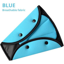 Load image into Gallery viewer, Child Seat Belt Adjustment Holder Car Anti-Neck Neck Baby Shoulder Cover Seat Belt Car Safe Seat Belt Cover Soft Adjustable Children Safety Belt Fixer Triangle Anti-ledge For Child Neck Protection Belts Seat Positioner Child Seatbelt for Kids Safety
