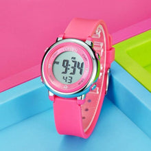 Load image into Gallery viewer, Children Digital LED Fashion Sport Watch Cute Wrist Watch Waterproof Kids Watch Sport Multi Function 50M Waterproof LED Alarm Stopwatch Digital Child Wristwatch For Boy Girl
