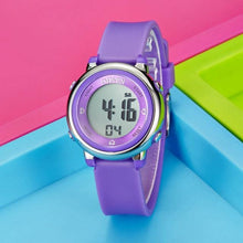 Load image into Gallery viewer, Children Digital LED Fashion Sport Watch Cute Wrist Watch Waterproof Kids Watch Sport Multi Function 50M Waterproof LED Alarm Stopwatch Digital Child Wristwatch For Boy Girl
