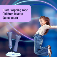 Load image into Gallery viewer, Children Jump Ropes Adjustable Night Glowing Skipping Rope LED Light Up Adult Kids Jump Skipping Rope Fitness Cordless Jump Rope For Kids Glowing Jump Rope Adjustable Skipping Rope Fitness Exercise Jump Ropes For Home Workout
