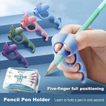 Load image into Gallery viewer, Children's Writing Posture Pen Holder Soft Silicone Pencil Holder for Kids Learning Aid Grip Posture Correction Stationery Gift Kids Handwriting Aid Correction Tool

