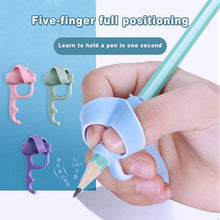 Load image into Gallery viewer, Children's Writing Posture Pen Holder Soft Silicone Pencil Holder for Kids Learning Aid Grip Posture Correction Stationery Gift Kids Handwriting Aid Correction Tool
