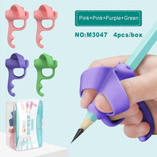 Load image into Gallery viewer, Children's Writing Posture Pen Holder Soft Silicone Pencil Holder for Kids Learning Aid Grip Posture Correction Stationery Gift Kids Handwriting Aid Correction Tool
