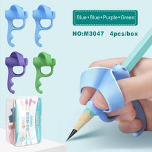 Load image into Gallery viewer, Children's Writing Posture Pen Holder Soft Silicone Pencil Holder for Kids Learning Aid Grip Posture Correction Stationery Gift Kids Handwriting Aid Correction Tool
