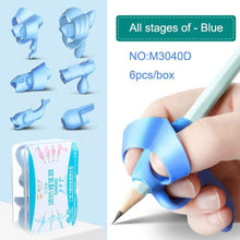Load image into Gallery viewer, Children's Writing Posture Pen Holder Soft Silicone Pencil Holder for Kids Learning Aid Grip Posture Correction Stationery Gift Kids Handwriting Aid Correction Tool
