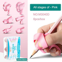 Load image into Gallery viewer, Children's Writing Posture Pen Holder Soft Silicone Pencil Holder for Kids Learning Aid Grip Posture Correction Stationery Gift Kids Handwriting Aid Correction Tool
