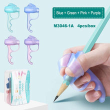 Load image into Gallery viewer, Children's Writing Posture Pen Holder Soft Silicone Pencil Holder for Kids Learning Aid Grip Posture Correction Stationery Gift Kids Handwriting Aid Correction Tool
