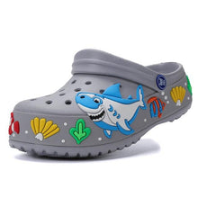 Load image into Gallery viewer, Children Summer Cartoon Sandals Quick-Dry Beach Kids Clogs Slippers Light-Weight Wear-Resistant Boy Girl Shoes Comfort Clogs Kids Slip On Garden Shoes Boys Lightweight Outdoor Beach Pool Slide Sandals
