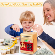 Load image into Gallery viewer, Children's Cartoon Password Box Piggy Bank
