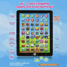 Load image into Gallery viewer, Children's Early Childhood Educational Toys English Tablet
