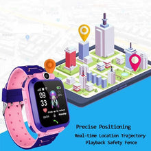 Load image into Gallery viewer, Childrens Smart Watch Kids Phone Watch Smartwatch For Boys Girls With Sim Card Photo Waterproof Smartwatches With Tracker HD Touch Screen For Kids Games Alarm Clock Camera Digital Wrist Watch Smartwatch Christmas Birthday Gifts
