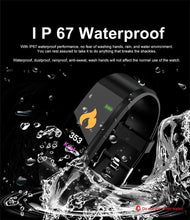 Load image into Gallery viewer, Childrens Sports Watch LED Display Touch Color Screen Top Electronic Watch Waterproof Heart Rate Pedometer Fitness Tracker Heart Rate Sleep And Stress Monitoring Water Resistant Fitness Watch
