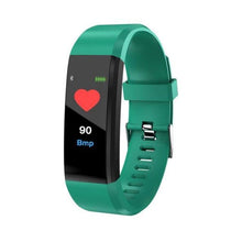 Load image into Gallery viewer, Childrens Sports Watch LED Display Touch Color Screen Top Electronic Watch Waterproof Heart Rate Pedometer Fitness Tracker Heart Rate Sleep And Stress Monitoring Water Resistant Fitness Watch
