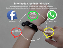 Load image into Gallery viewer, Childrens Sports Watch LED Display Touch Color Screen Top Electronic Watch Waterproof Heart Rate Pedometer Fitness Tracker Heart Rate Sleep And Stress Monitoring Water Resistant Fitness Watch
