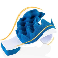 Load image into Gallery viewer, Chiropractic Neck Pillow Massager for Pain relief and Relaxation - Neck Support Orthopedic Pillow Neck Shoulder Relaxer

