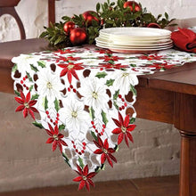 Load image into Gallery viewer, Christmas Embroidered Table Runners
