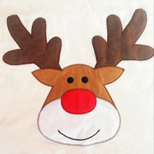 Load image into Gallery viewer, Christmas Hat Chair Cover Xmas Santa Claus Deer Elk Dining Chair Covers for Kitchen Placemat Dining Seat Christmas Home Decor r Back Cover Removable Washable Chair Protector Cover For Kitchen Dining Room Chairs and Living Room 50x60cm
