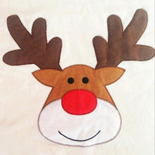 Load image into Gallery viewer, Christmas Hat Chair Cover Xmas Santa Claus Deer Elk Dining Chair Covers for Kitchen Placemat Dining Seat Christmas Home Decor r Back Cover Removable Washable Chair Protector Cover For Kitchen Dining Room Chairs and Living Room 50x60cm
