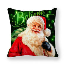 Load image into Gallery viewer, Christmas Ornaments Merry Christmas Decorations Throw Pillow Covers Santa Claus Snowman Merry Christmas Decorative Pillow Cases Home Decor Navidad Home Decor Cushion Cover Happy New Year 2022 45x45CM
