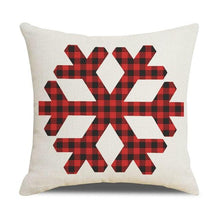 Load image into Gallery viewer, Christmas Pillow Covers Xmas Decorative Christmas Pillow Covers Christmas Decor Pillow Cases Retro Beautiful Cushion Cover Throw Pillowcase Winter Holiday Cushion Case For Home Decor 45x45CM
