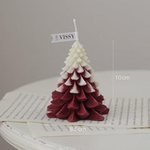 Load image into Gallery viewer, Christmas Pine Cones Candles Pine Cone Candles For Christmas Tree Shape Candle Scented Christmas Candle Christmas Decoration Candle Elk Christmas Tree Scented Candle Home Creative Gifts
