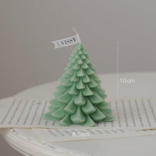 Load image into Gallery viewer, Christmas Pine Cones Candles Pine Cone Candles For Christmas Tree Shape Candle Scented Christmas Candle Christmas Decoration Candle Elk Christmas Tree Scented Candle Home Creative Gifts
